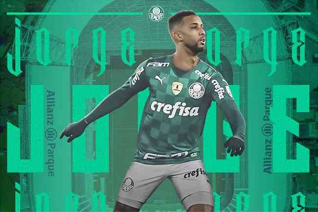 Palmeiras acerta com Jorge, ex-Santos e Flamengo, para substituir Via, que vai para a Roma
