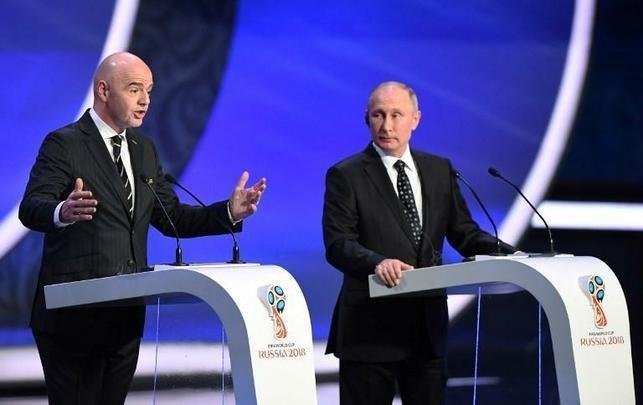 Sorteio em Moscou definiu os adversários da fase de grupos da Copa do Mundo da Rússia em 2018