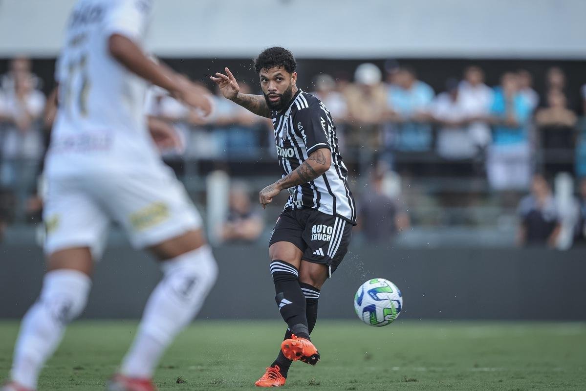 Santos e Atltico se enfrentaram na tarde deste domingo (23/4), na Vila Belmiro, pela segunda rodada da Srie A do Campeonato Brasileiro.