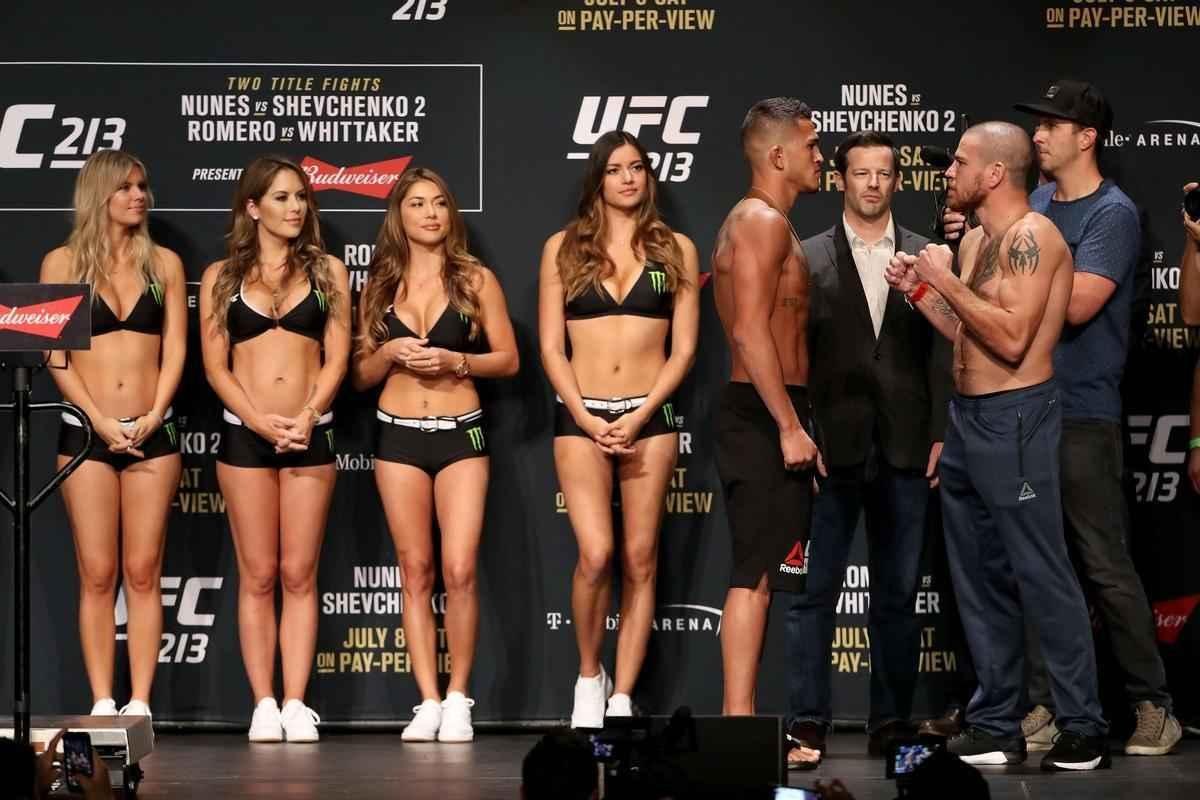 Pesagem do UFC 213, em Las Vegas - Anthony Pettis x Jim Miller
