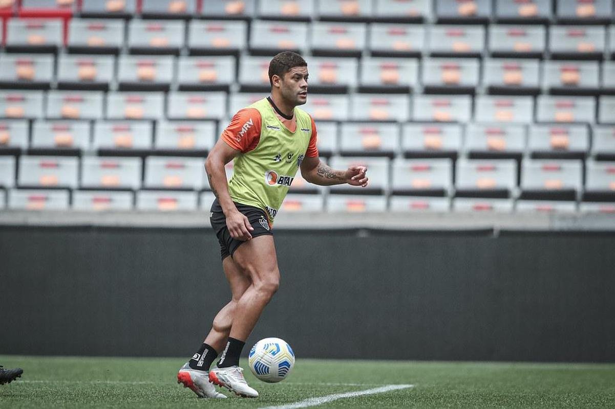 Fotos do ltimo treino do Atltico antes da deciso da Copa do Brasil