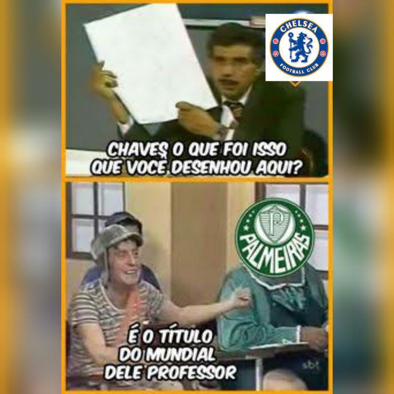 Veja os memes da derrota do Palmeiras para o Chelsea, por 2 a 1, na final do Mundial de Clubes