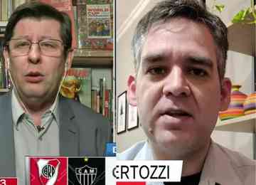 Celso Unzelte e Leonardo Bertozzi projetaram a partida de ida das quartas de final da Copa Libertadores