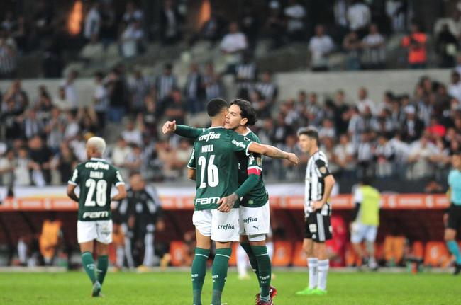 Fotos do jogo de ida das quartas de final da Copa Libertadores, entre Atltico e Palmeiras, no Mineiro