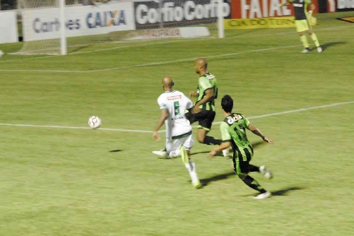 Amrica goleou Luverdense no Passo das Emas com gols de Renan Oliveira, Luan e Neto Moura