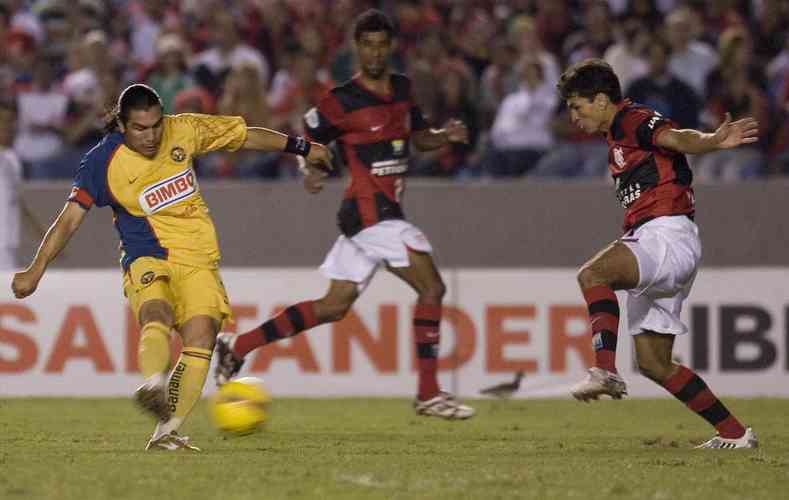 Cabaas comandou vitria do Amrica do Mxico por 3 a 0 sobre o Flamengo na Copa Libertadores de 2008