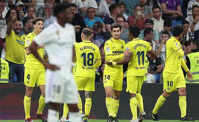 Villarreal venceu Real Madrid de virada por 3 a 2
