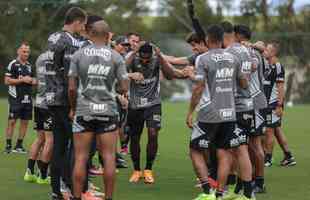 Atltico treinou nesta quinta-feira (26/1) na Cidade do Galo