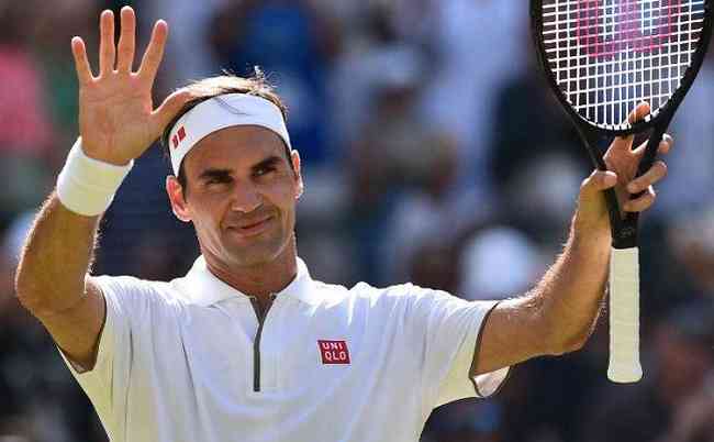 Tenista suíço Roger Federer é um dos grandes ícones do esporte