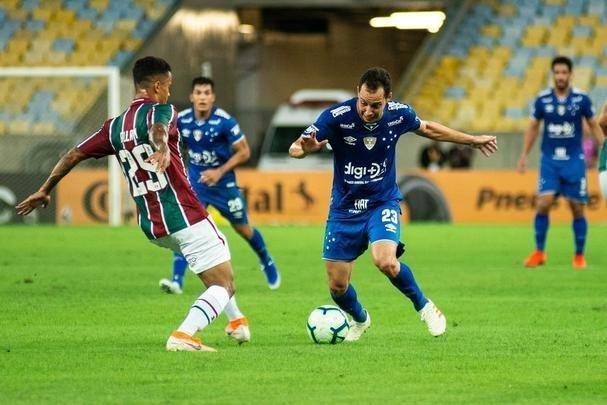 Fotos do duelo entre Fluminense e Cruzeiro, no Maracan, pela ida das oitavas de final da Copa do Brasil 2019