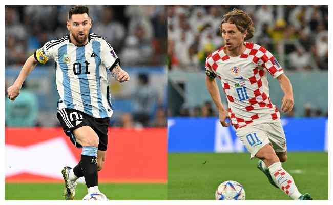 Messi e Modric se enfrentaro nesta tera-feira em Argentina x Crocia 