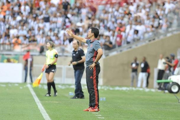 Fotos do jogo entre Atltico e Flamengo no Mineiro