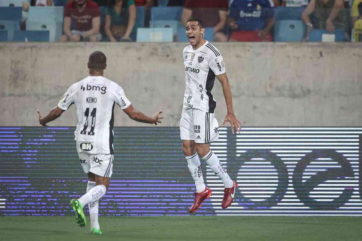 Alan Kardec - Atacante foi acionado na reta final do segundo tempo e marcou o gol do Atltico no empate por 1 a 1 com o Cuiab, pelo Campeonato Brasileiro de 2022.