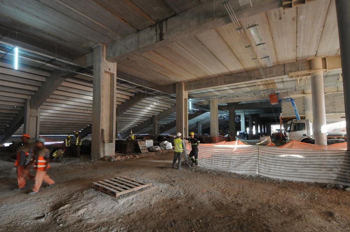 Futuro estdio do Galo, Aena MRV est com 60% das obras concludas