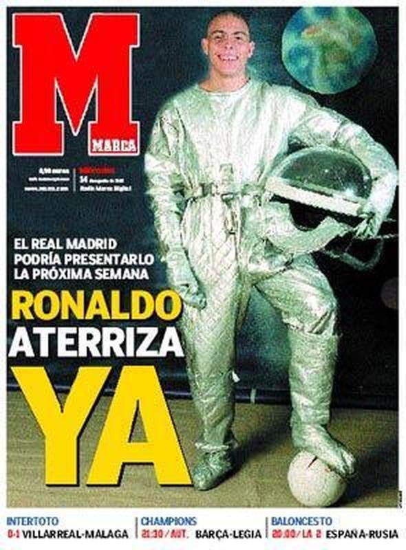 Ronaldo sempre despertou o interesse nos maiores clubes do mundo