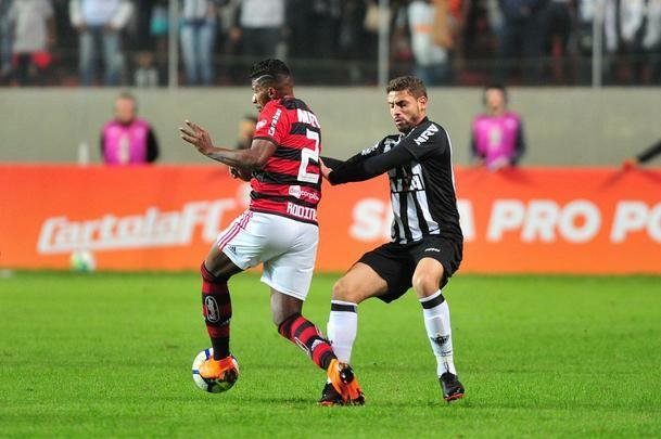 Fotos do primeiro tempo do duelo entre Atltico e Flamengo, no Independncia, pelo Brasileiro