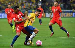 Brasil e Chile se enfrentaram no Allianz Parque, em So Paulo, pela ltima rodada das Eliminatrias