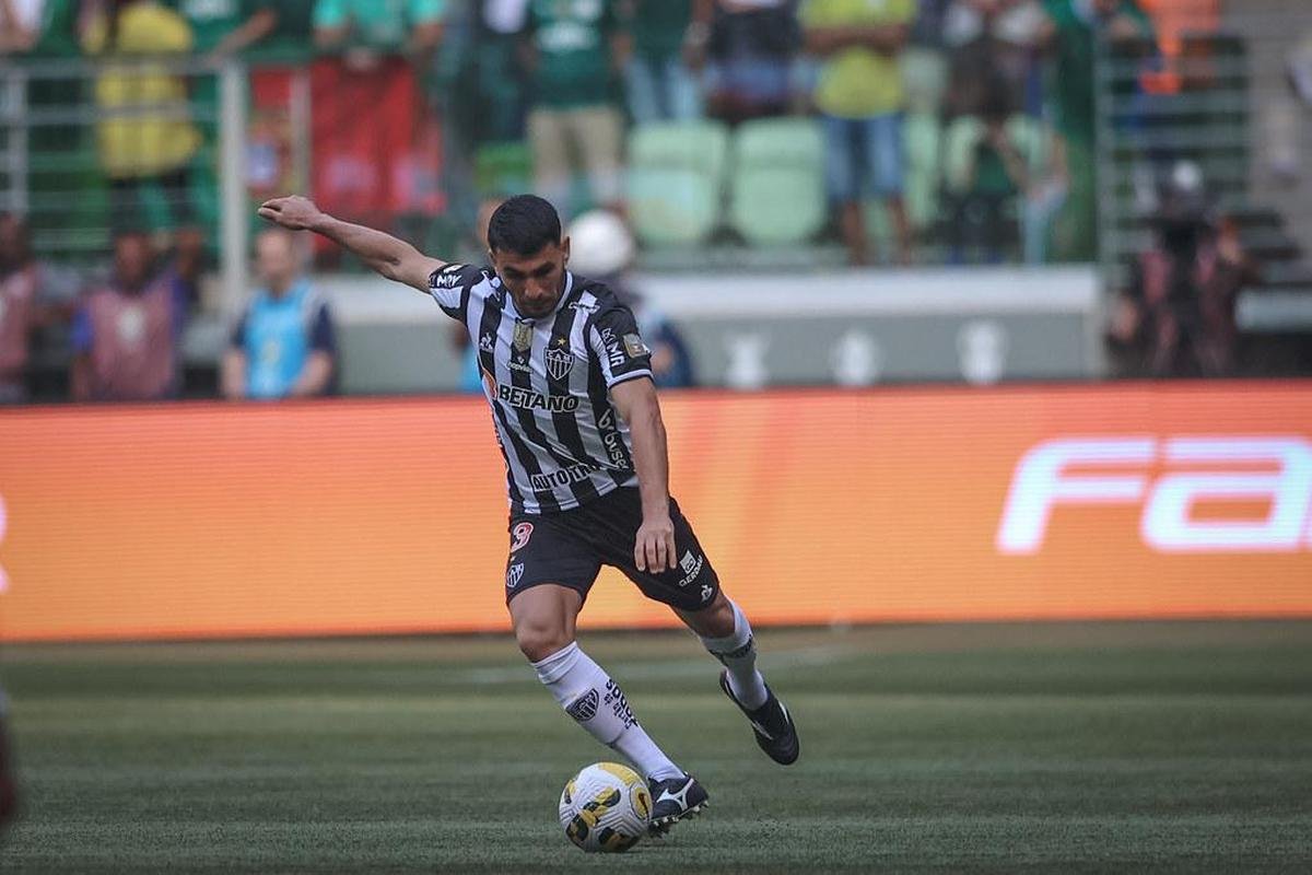 Fotos do jogo entre Palmeiras e Atltico, pelo Campeonato Brasileiro