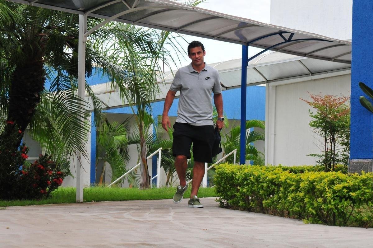 Cruzeiro iniciou temporada 2018 com reapresentao do elenco nesta quarta-feira; na foto, o atacante Fred