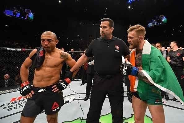 Imagens do incrível nocaute de Conor McGregor sobre José Aldo