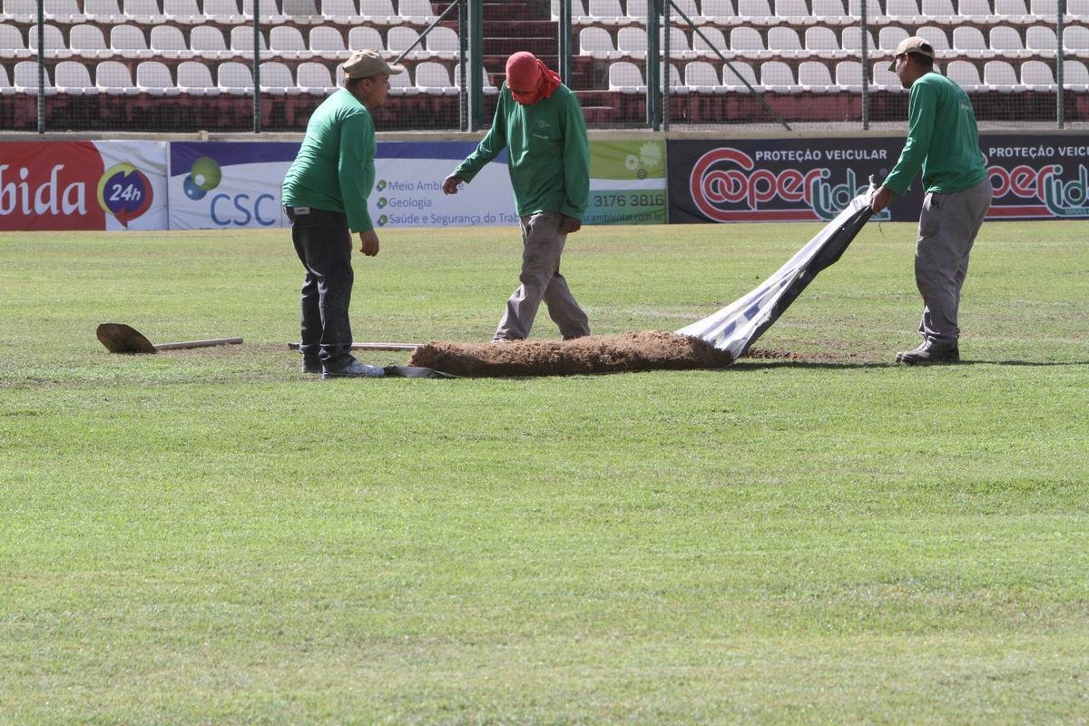 Fotos da Arena do Jacar, palco de jogos do Cruzeiro na Srie B