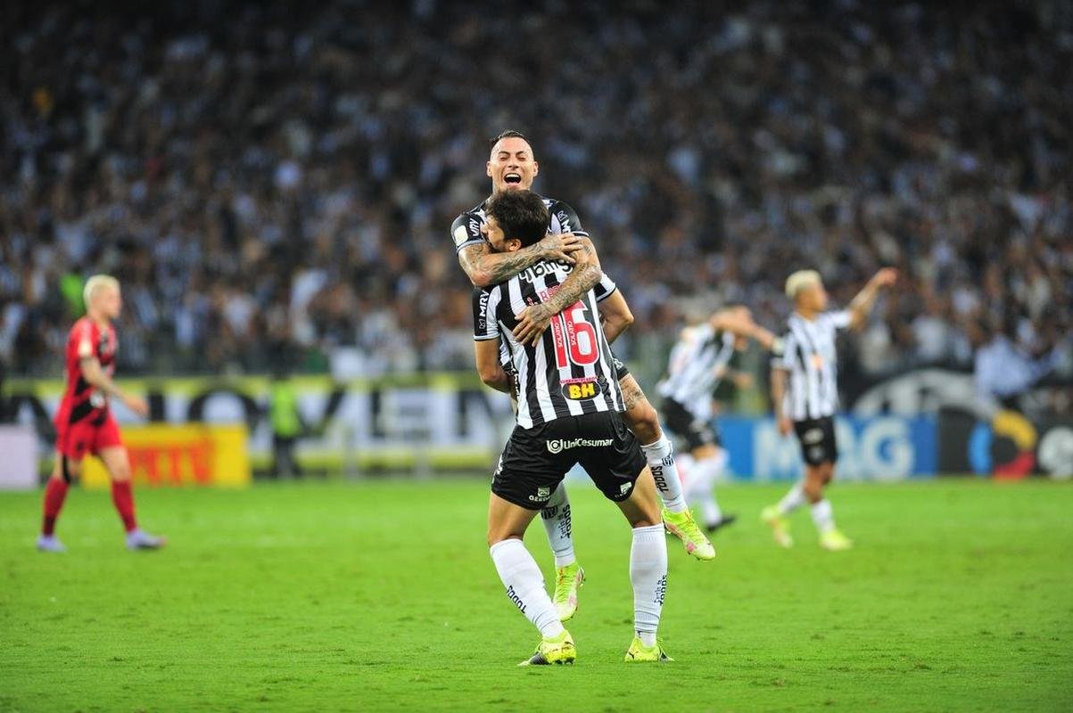 Fotos da vitria do Atltico sobre o Athletico-PR, no Mineiro, no jogo de ida da final da Copa do Brasil