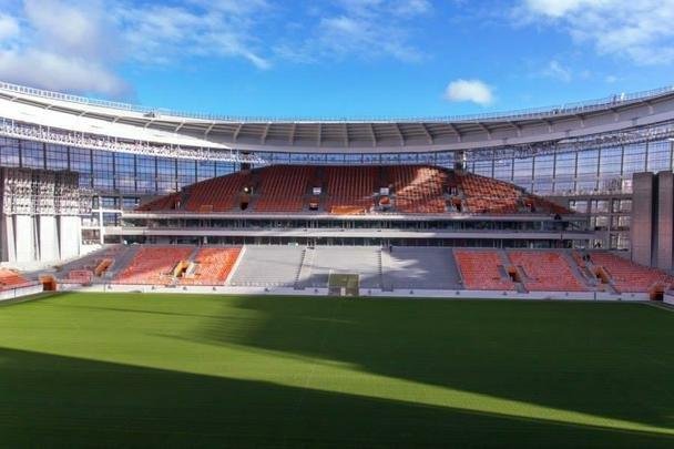 Arena Ecaterimburgo receberá apenas quatro jogos na fase de grupos da Copa do Mundo