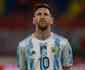 Empate entre Argentina e Chile frustra homenagem de Messi para Maradona