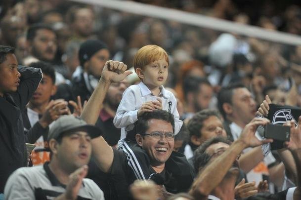 Fotos da partida entre Atltico e So Paulo, no Independncia