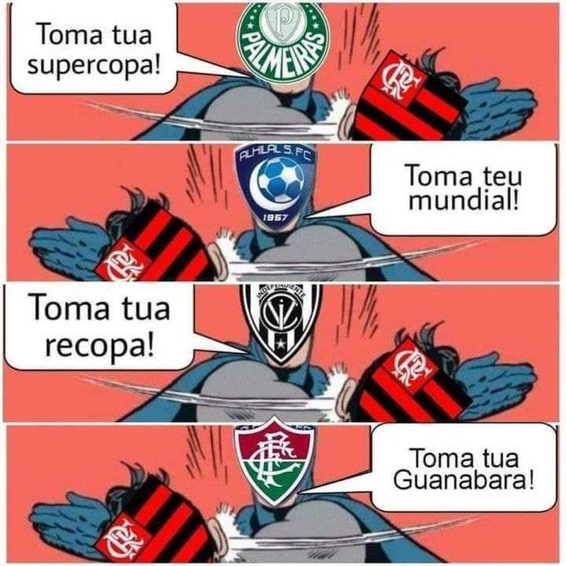 Vitria do Fluminense sobre o Flamengo rende memes nas redes sociais; Vitor Pereira  principal alvo da zoao 