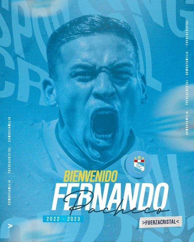 Fernando Pacheco, atacante (Sporting Cristal-PER)