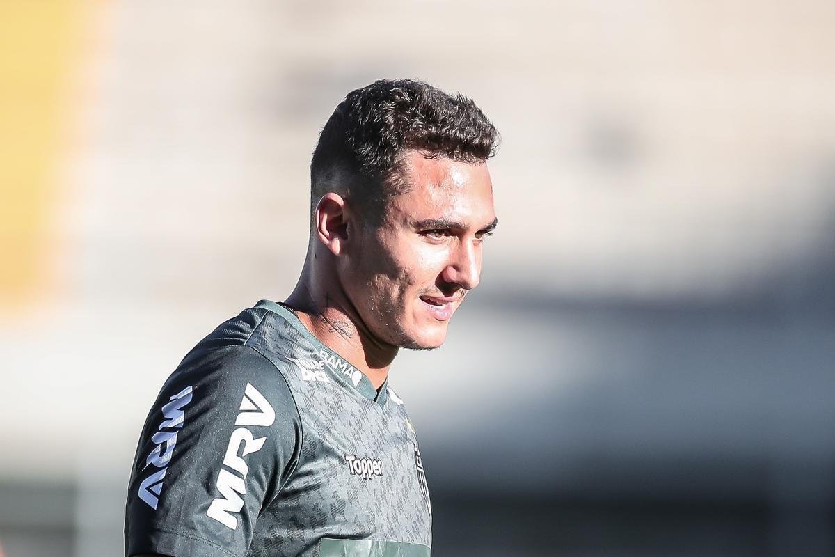 Veja fotos do treino do Atltico no Uruguai