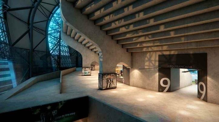 Veja os detalhes do projeto da arena do Galo, que foi apresentado na quinta-feira