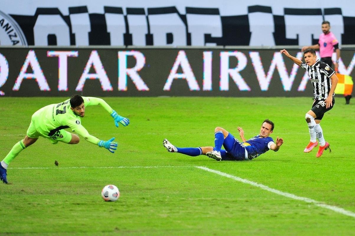 Fotos do jogo entre Atltico e Boca Juniors, no Mineiro, em Belo Horizonte, pela volta das oitavas de final da Copa Libertadores 2021