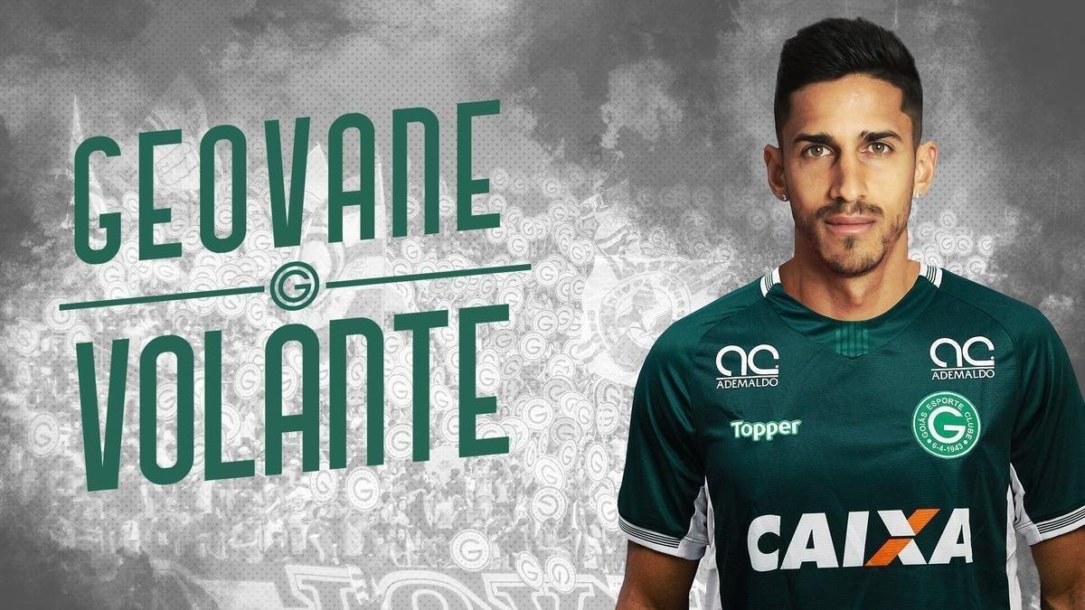 O Gois anunciou a contratao do volante Geovane