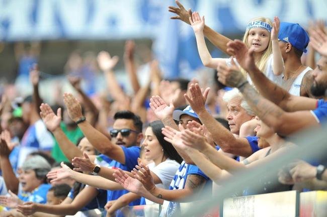 Fotos das torcidas de Athletic e Cruzeiro, no Mineiro, em Belo Horizonte, pela semifinal do Campeonato Mineiro
