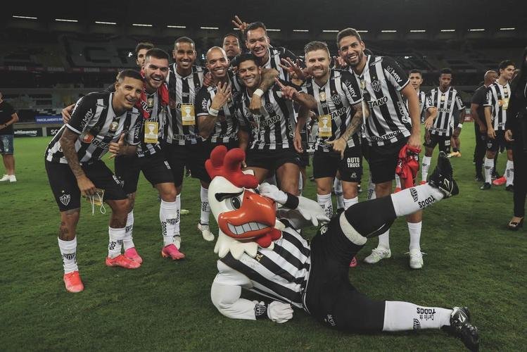 Fotos da festa do Atltico no Mineiro com a conquista do bicampeonato mineiro