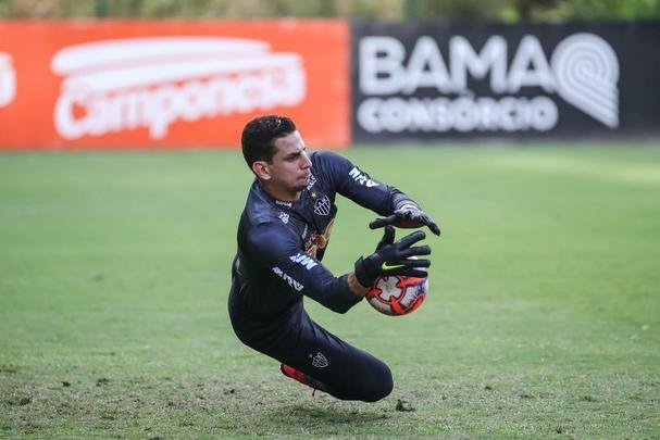 Fotos do treino do Atlético