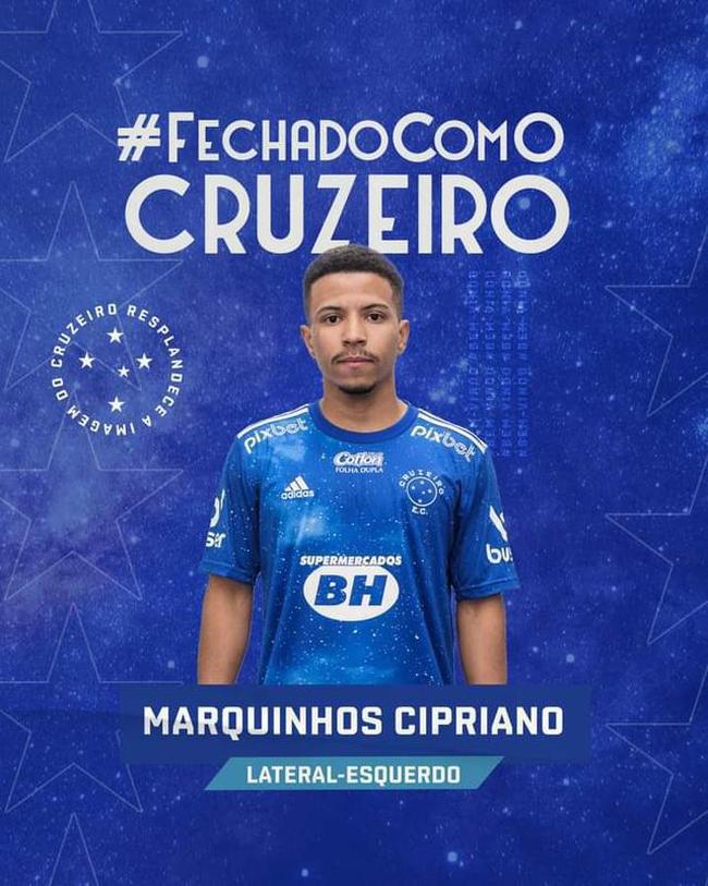 Cruzeiro anuncia contratação de Chay, do Botafogo, cruzeiro