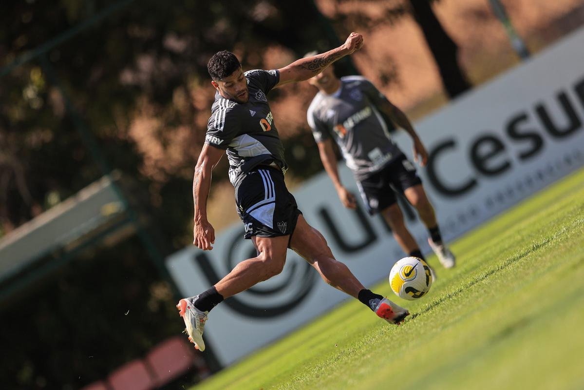 Principais imagens da atividade do Atltico na manh desta quarta-feira (24/8), na Cidade do Galo, em Vespasiano.