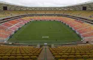 Arena da Amaznia receber quatro jogos do torneio masculino de futebol e dois do feminino