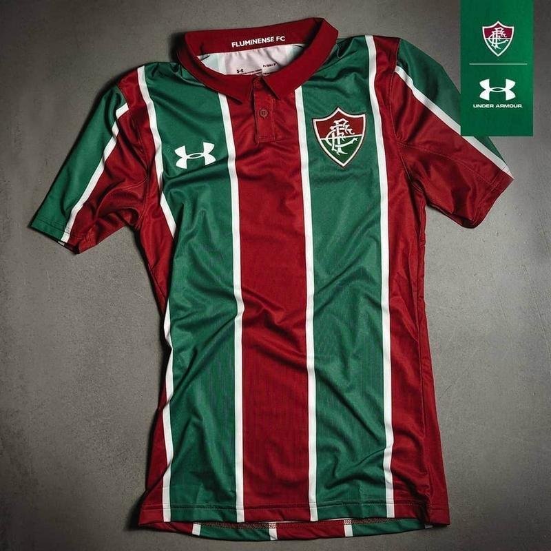 Uniforme 1 do Fluminense lanado pela Under Armour