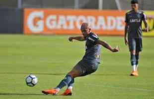 Atltico derrotou Coimbra em jogo-treino na Cidade do Galo com gols de Galdezani, Edinho e Fbio Santos