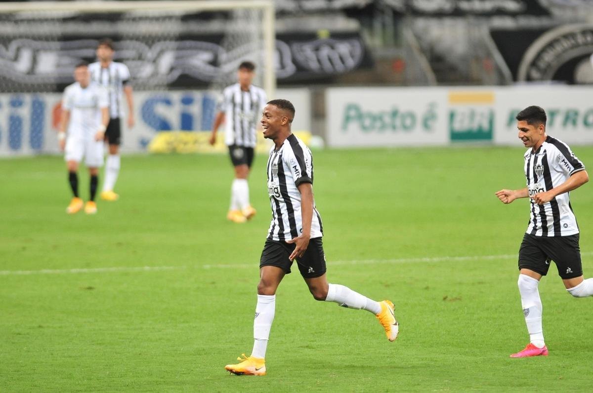 Fotos do jogo entre Atltico e Grmio, no Mineiro