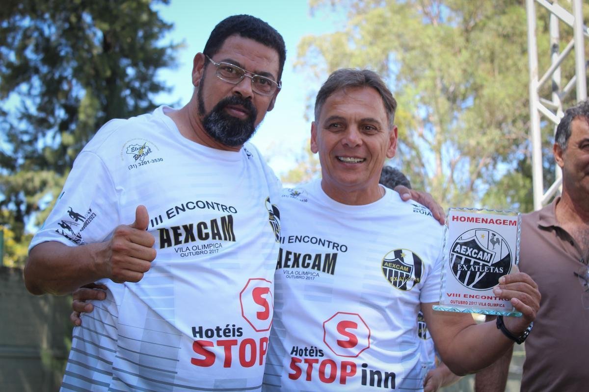 Ex-jogadores do Atltico se encontraram nesse sbado