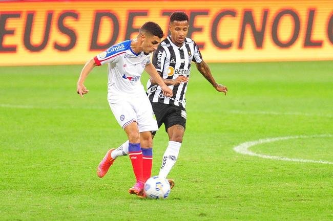 Imagens do confronto entre Atltico e Bahia, vlido pelas oitavas de final da Copa do Brasil 2021