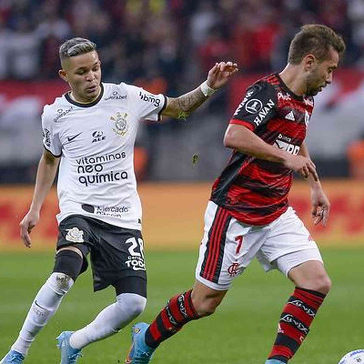 Flamengo x Corinthians - AO VIVO  CONMEBOL Libertadores - QUARTAS DE FINAL  - JOGO 2 