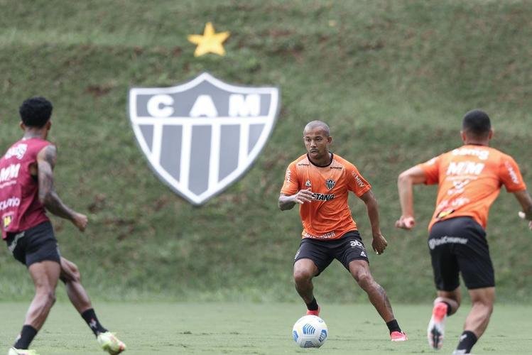 Treinamento do Atlético neste sábado, após o título brasileiro