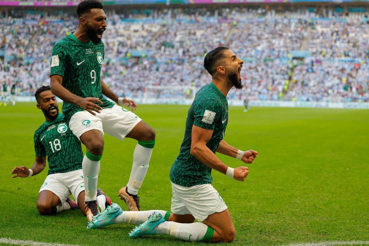 Arbia Saudita venceu a Argentina por 2 a 1, de virada, na estreia na Copa do Mundo no Catar