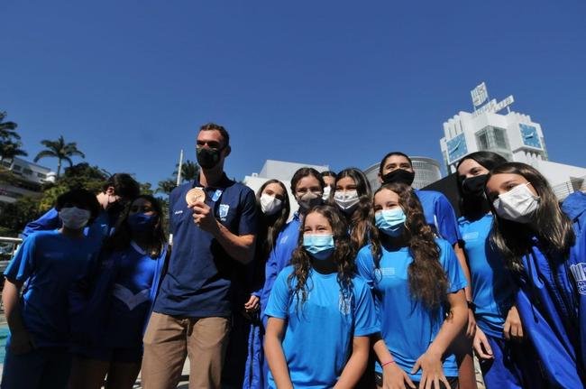 Fernando Scheffer se reapresenta ao Minas após bronze em Tóquio
